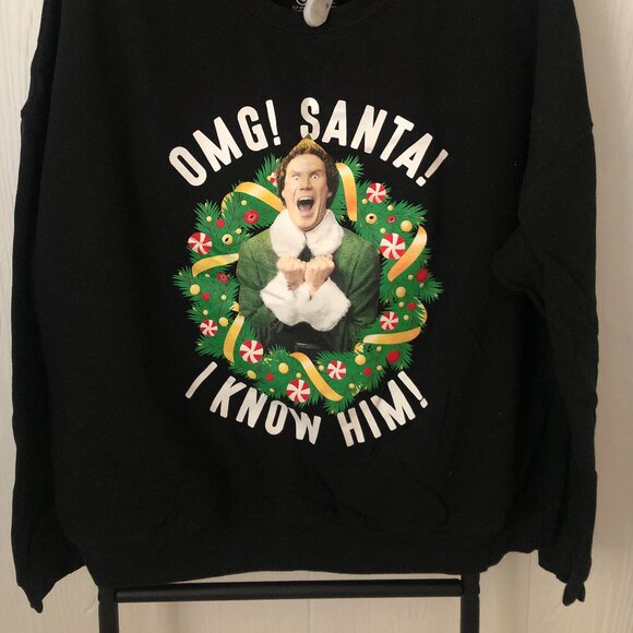 Elf Sweatshirt with lights, XXL - Picture 1 of 2